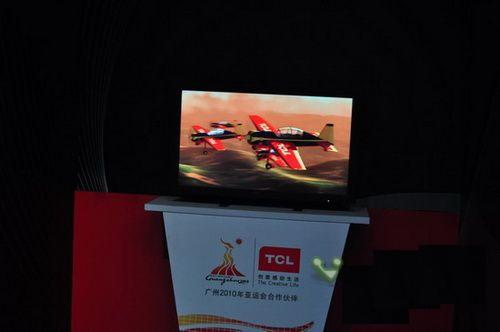 TCL 3D電視閃亮CEF，3D電視在2010真的“火”了