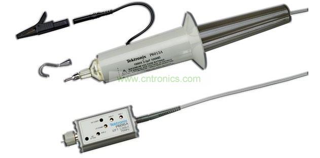 針對(duì)高壓測(cè)量推出的泰克P6015A是一種額定電壓高達(dá)20kV DC、峰值電壓可達(dá)40kV(100ms脈寬)的單端無源探頭