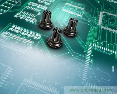尺寸明顯縮小的PCB板連接器，采用MID技術(shù)重新定義了連接器內(nèi)部屏蔽結(jié)構(gòu)