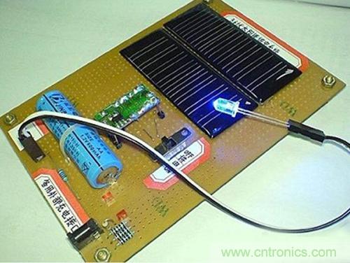微型太陽(yáng)能供電板DIY，給手電筒收音機(jī)供電