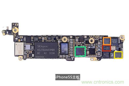 土豪金iPhone 5S拆解：內(nèi)部結(jié)構(gòu)升級，維修難度增加