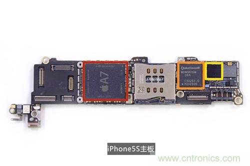 土豪金iPhone 5S拆解：內(nèi)部結(jié)構(gòu)升級，維修難度增加