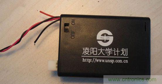 電池盒，作為供電用