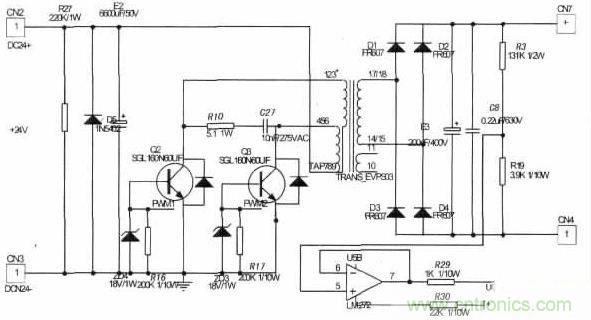 推薦:一款高效率基于推挽逆變的車載開關(guān)電源電路設(shè)計(jì)方案