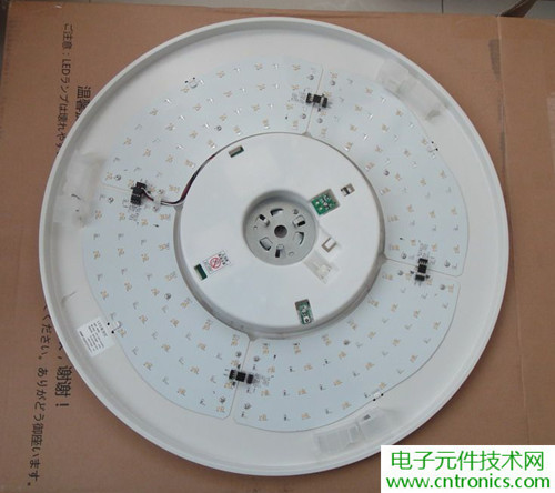 高端大氣上檔次！智能遙控調(diào)光LED吸頂燈拆解
