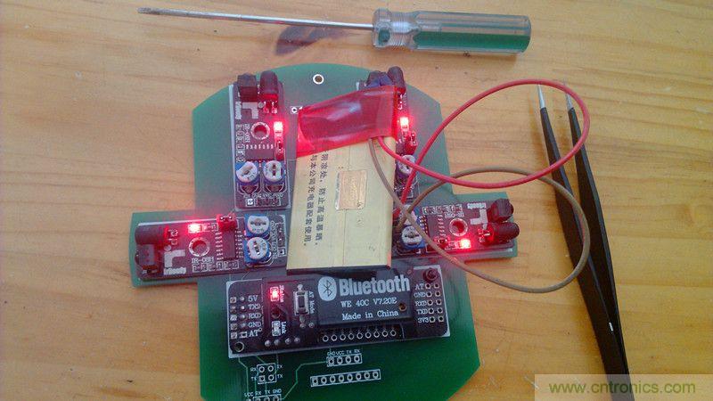 牛人力作！PCB版藍(lán)牙智能小車DIY