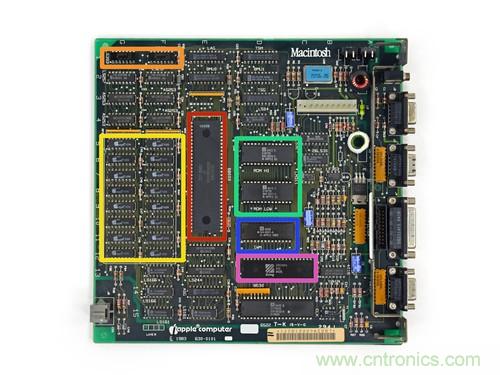拆！古董級(jí)Macintosh 128K電腦