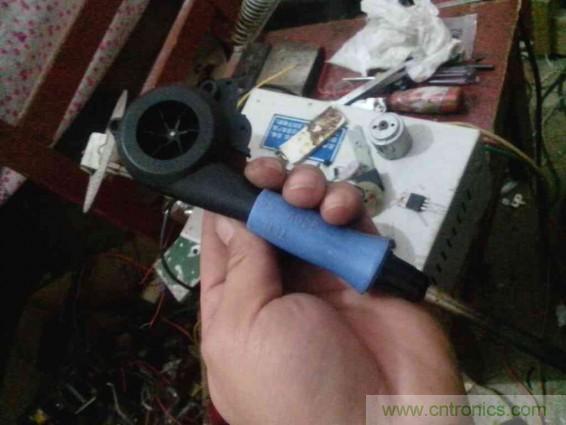 利用廢品制作熱風(fēng)槍！