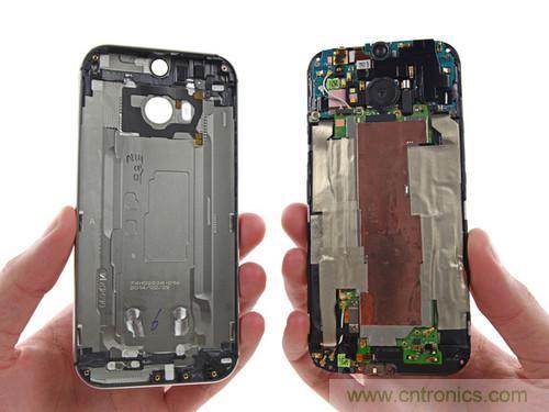 牛人強(qiáng)拆！新HTC One(M8)真機(jī)精密做工難修理