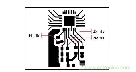 一個(gè)緊湊的PCB布局，寄生效應(yīng)會(huì)對(duì)電路產(chǎn)生影響。
