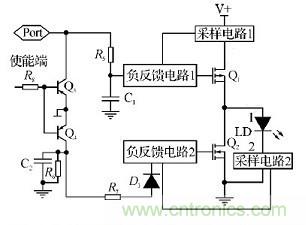 圖3:浪涌吸收電路及慢啟動(dòng)電路原理