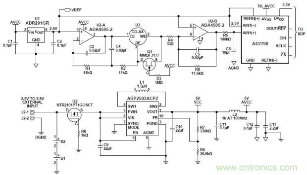 低功耗、單電源的電化學(xué)傳感器有毒氣體探測(cè)器