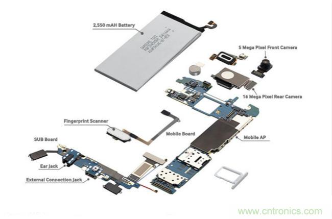 拆解三星Galaxy S6/S6 Edge，網(wǎng)友大呼“有料”！