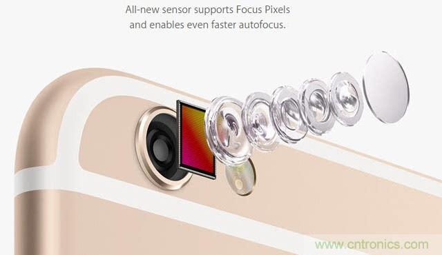 iPhone 6s告別800萬像素，探秘新攝像頭“1.22微米像素”