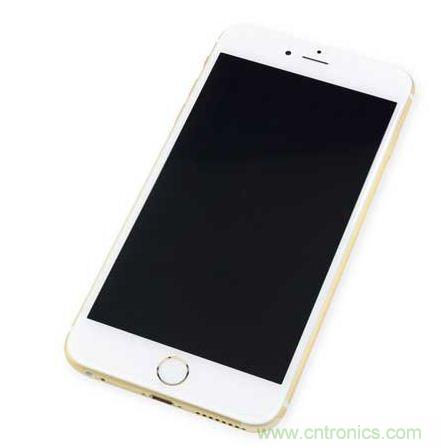 iPhone 6 Plus采用了大量新技術(shù)，包括由TSMC代工的蘋果A8 SoC。（來源：iFixit）