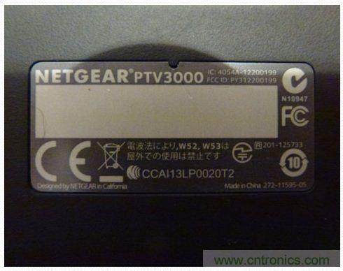 圖(b)：圖解便宜又好用的媒體適配器PTV3000。