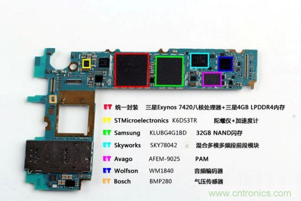 三星S6 Edge+拆解：比S6 Edge加在哪里？