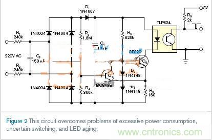 新一代LED光耦電路設(shè)計，改進老化和能耗
