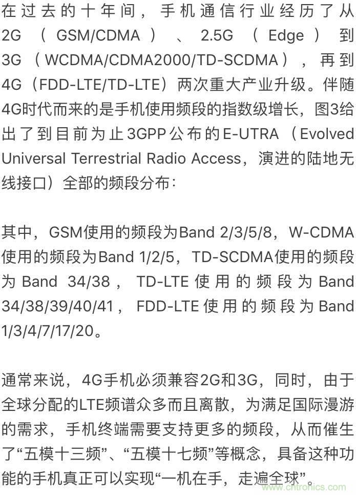 關(guān)于手機射頻芯片知識，你還不知道的事！