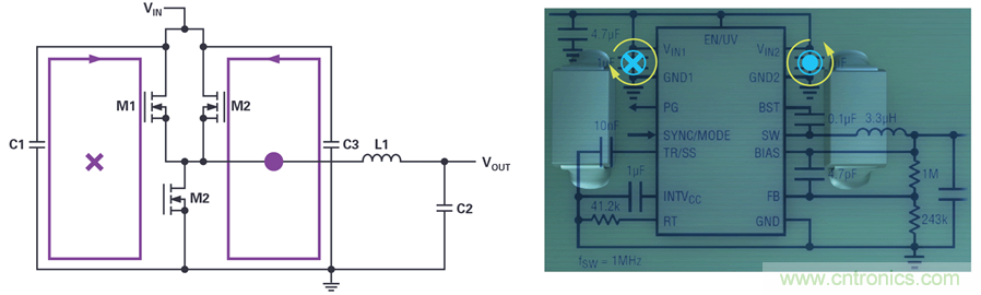 是否可以將低EMI電源安裝到擁擠的電路板上？