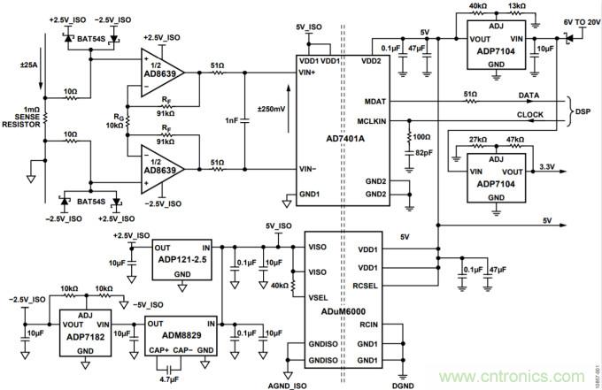 集成隔離式電源、用于太陽能光伏轉(zhuǎn)換器的完全隔離式電流檢測電路