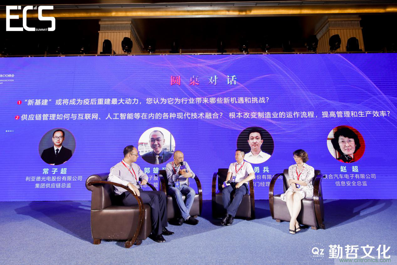 【ECS 2020】第二屆中國(guó)電子通信與半導(dǎo)體CIO峰會(huì)圓滿落幕！