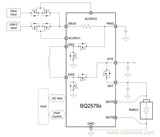 Buck-Boost集成電路提供更快的充電速度，更長的電池壽命