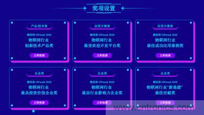 投票開(kāi)始啦！“‘維科杯’2020（第五屆）中國(guó)物聯(lián)網(wǎng)行業(yè)年度評(píng)選”大獎(jiǎng)將花落誰(shuí)家？