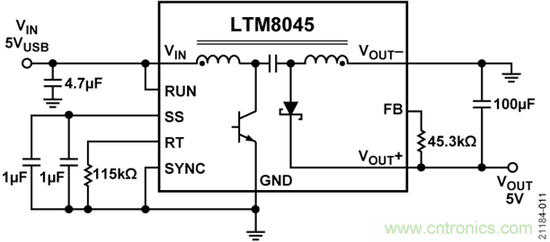 USB供電、915MHz ISM無線電頻段、具有過溫管理功能的1W功率放大器