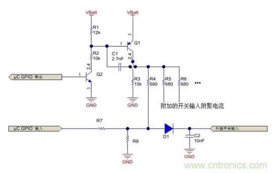 多開(kāi)關(guān)檢測(cè)接口：為實(shí)現(xiàn)更小型、更高效設(shè)計(jì)集成化功能