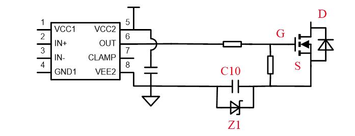 SiC MOSFET替代Si MOSFET,只有單電源正電壓時如何實現(xiàn)負壓？