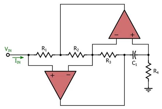 電感器輸出，運(yùn)算放大器輸入：二階有源濾波器簡(jiǎn)介