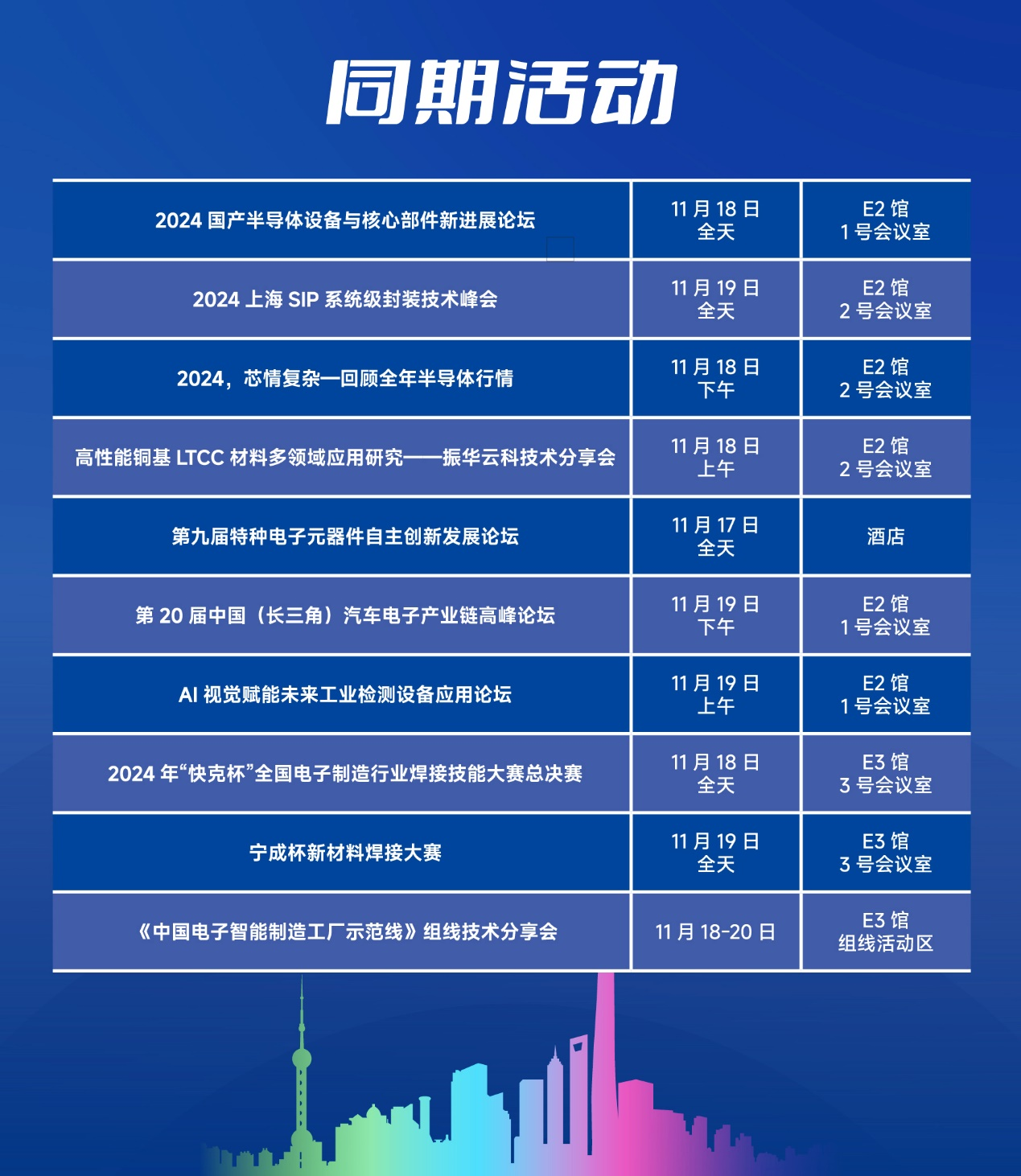 第104屆中國電子展精彩內(nèi)容搶先看，11月上海與您相約！